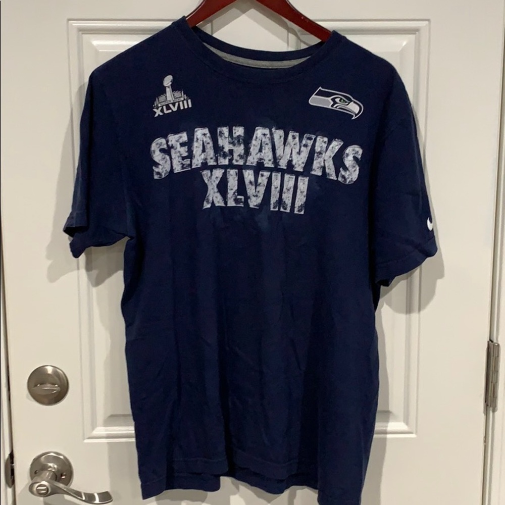 Seahawks tshirt. Superbowl year